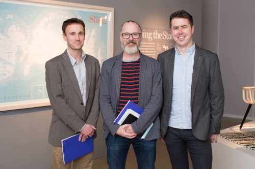 JP O’Malley, Ciarán ÓGaora Stephen Ledwidge