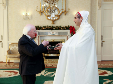 H.E. Mr. Lahcen Mahraoui, Ambassador of the Kingdom of Morocco