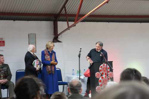 Presentation to Sabina Higgins