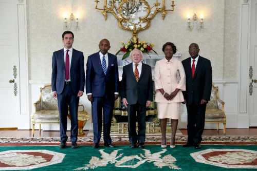 H.E. Mr. Kena Mphonda, Ambassador of the Republic of Malawi, was accompanied by his wife, Mrs. Mary Chokani Mphonda, and by Mr. Mufwa Maurice Munthali, Counsellor for Trade and Investment at the Embassy