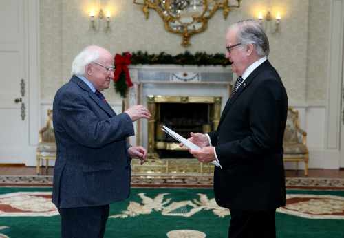 H.E. Mr. Norman Hamilton, Ambassador of the Republic of Malta