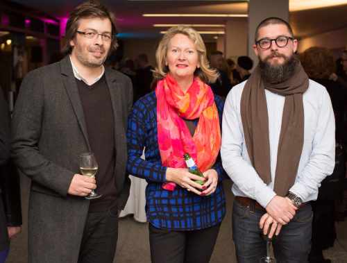 Mario Sierra, Angela Barry & Marcel Twohig