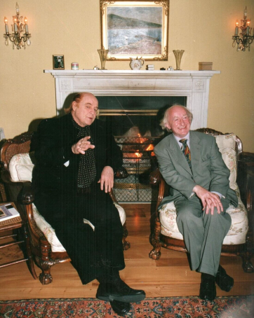 Michael D with Marlon Brando