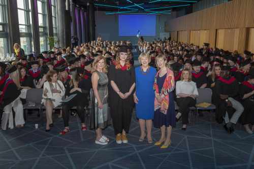 Sabina attends Marino College of Further Education Annual Graduation Ceremony
