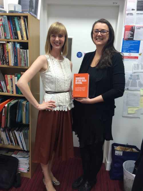 Myra McAuliffe Head of Communications and Heather Maher Marketing and Press Assistant