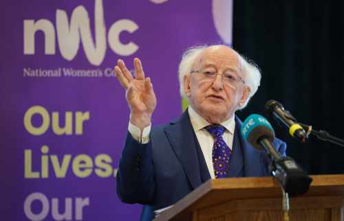 President delivers keynote address at the All-Island Women’s Forum Conference