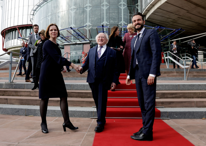 President meets with the President of the European Court of Human Rights, Robert Spano and the President-elect, of the European Court of Human Rights, Ms Justice Síofra O’Leary