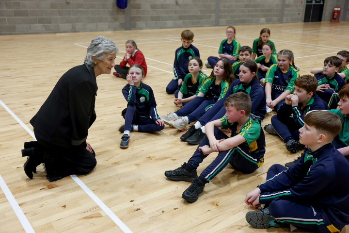 President Connolly visits Black Mountain Shared Space