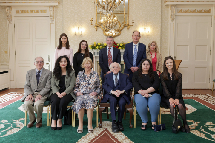 President receives members of the Yazidi community on a Courtesy Call