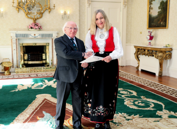 H.E. Ms. Else Berit Eikeland, Ambassador of the Kingdom of Norway