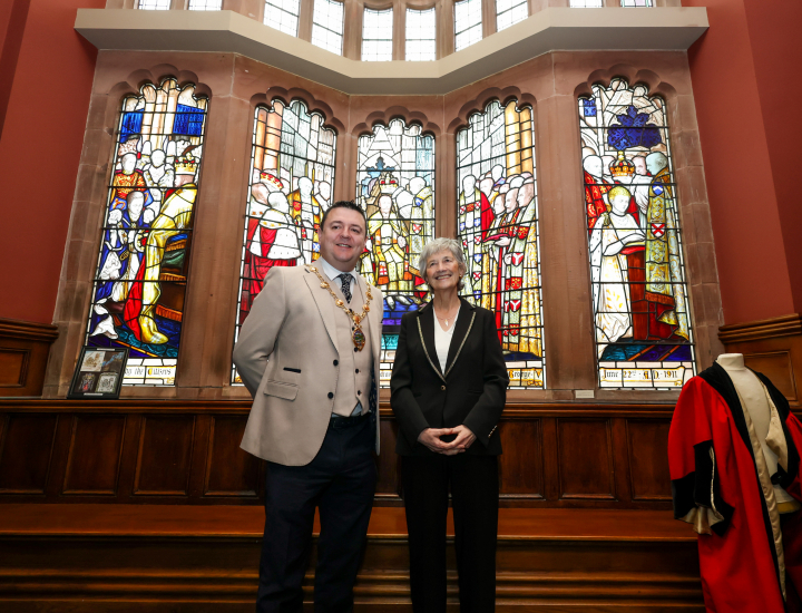 President Connolly attends Civic Reception in Derry Guildhall