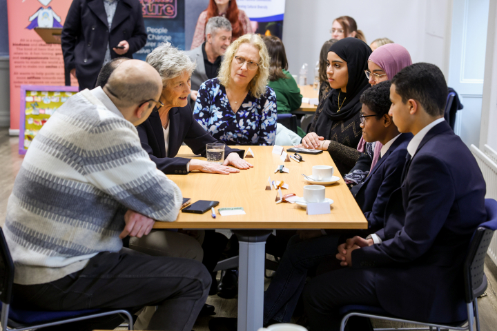 President Connolly visits Youth Action NI, Peace and Reconciliation Centre