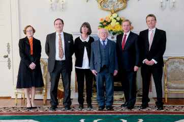 Marie Whelan, Attorney General, The Hon. Mr Justice Richard Humphreys, The Hon. Ms. Justice Iseult O’ Malley, President Michael D Higgins, Taoiseach Enda Kenny and The Hon. Justice Mr. Tony O’Connor