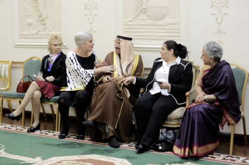 Floriva Sava, Romanian Ambassador; HE Mrs. Manuela Breazu, United Arab Emirates Ambassador H.E Dr. Saeed Mohammed Al-Shamsi, Arab Republic of Egypt Ambassador HE Ms. Soha Gendi and Indian Ambassador; HE Mrs. Radhika Lal Lokesh