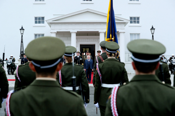 President and Sabina Depart for a State Visit to Australia