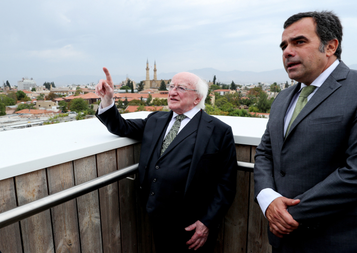 President meets Mayor of Nicosia Mr. Constantinos Yiorkadjis