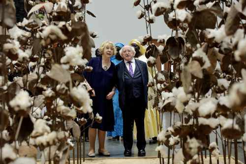 President and Sabina visit the Museum of Black Civilisations