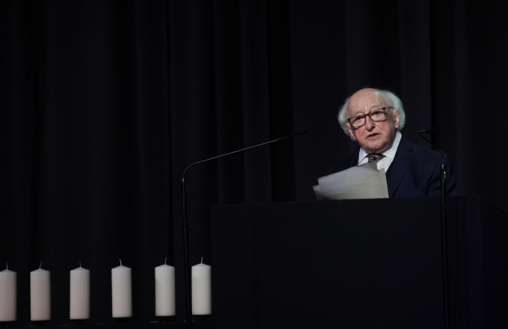 President delivers keynote address at the National Holocaust Memorial Day commemoration