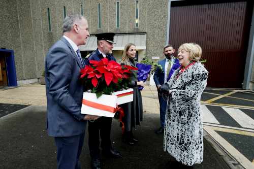 Sabina Higgins makes her annual visit to a number of prisons in Dublin 