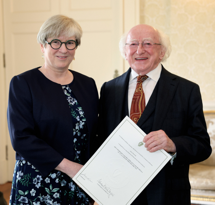 President appoints Ms. Justice Aileen Donnelly to the Supreme Court
