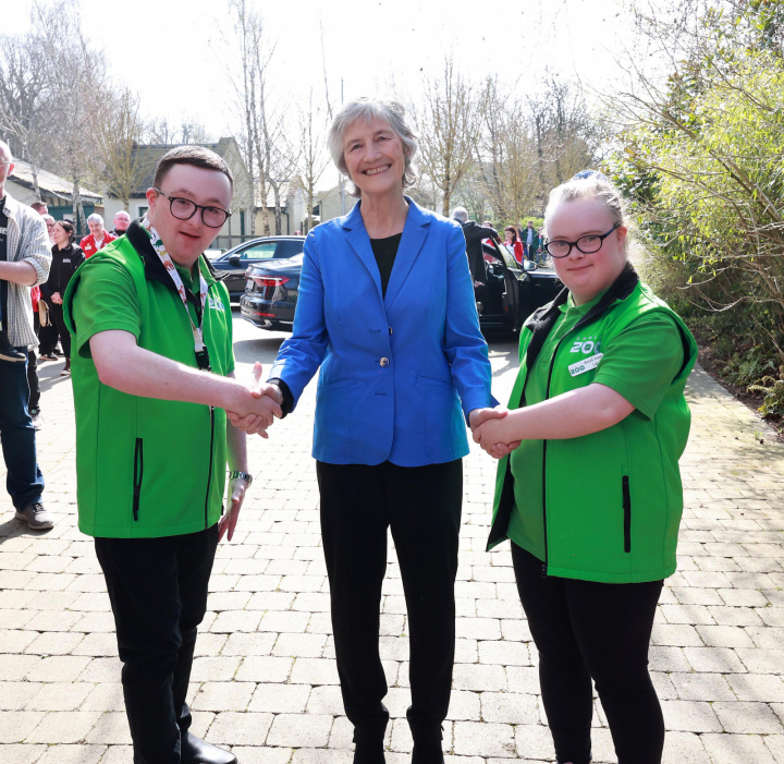 President Connolly celebrates World Down Syndrome Day at Dublin Zoo