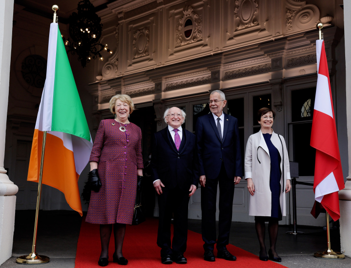 Ceremonial Welcome to the Republic of Austria