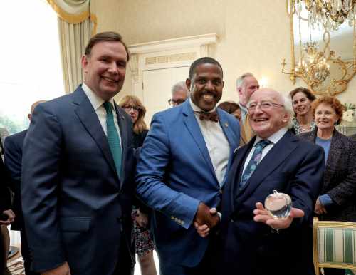 President receives American Irish Legislators Society of New York