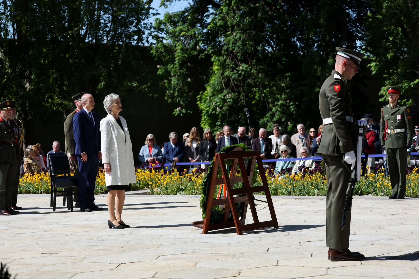 President Connolly attends the annual 1916 Arbour Hill Commemoration Ceremony