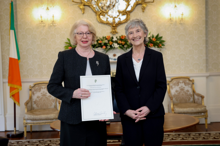 President Connolly appoints Chairperson of the Standards in Public Office Commission