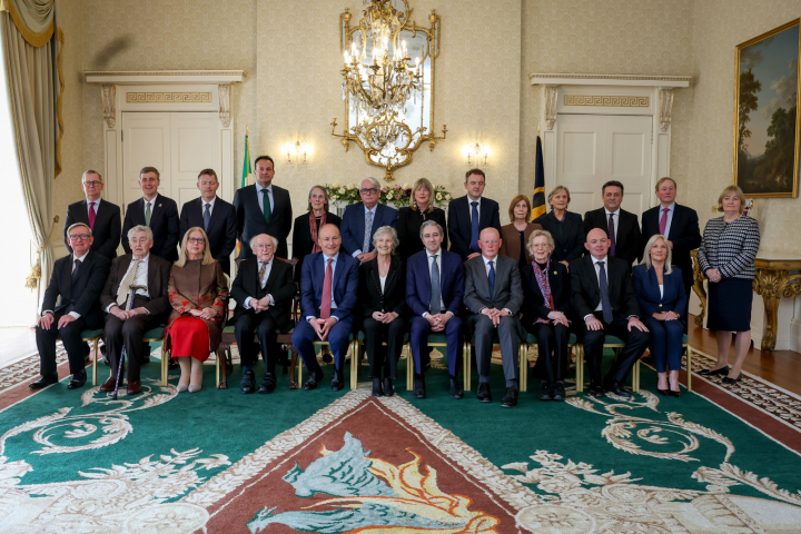 Déanfaidh an tUachtarán Connolly Cruinniú den Chomhairle Stáit