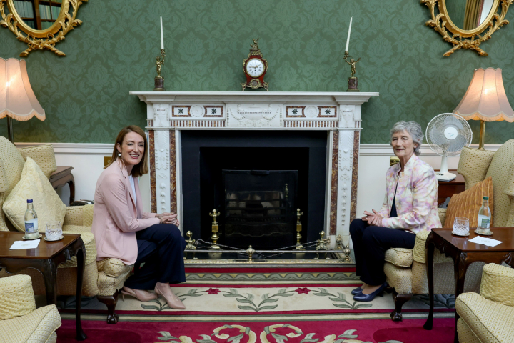 President Connolly receives the Conference of Presidents of the European Parliament
