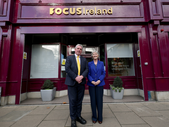 President Connolly visits Focus Ireland
