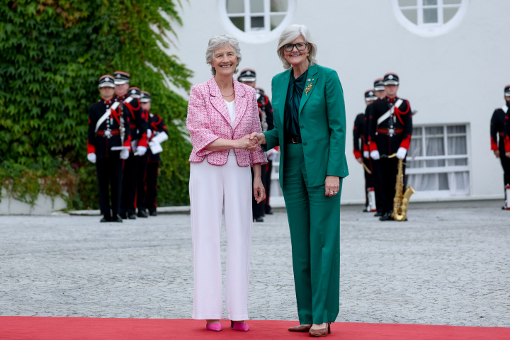 President Connolly hosts a lunch for the Governor General of Australia, H.E. Ms. Sam Mostyn