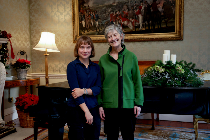President Connolly receives Ms. Greta Thunberg on a Courtesy Call