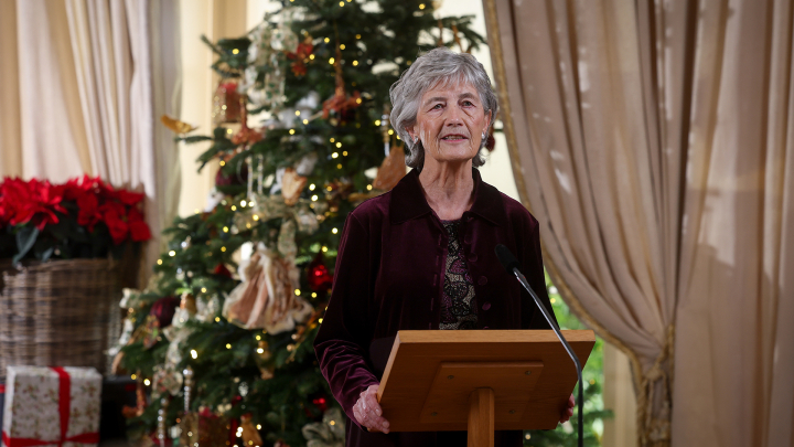 Christmas Message from President Catherine Connolly