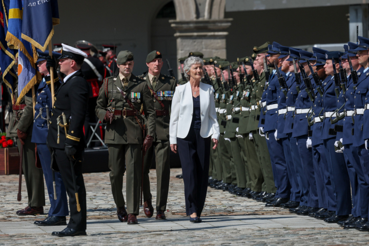President Connolly attends the National Day of Commemoration