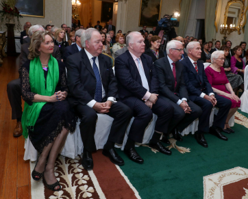 Angela Brady, Brian Wogan, Robert Kearns, Gerald Lawless, Norman McClelland and Nora Higgins