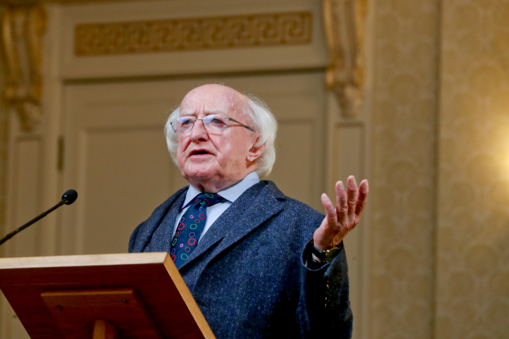 President delivers keynote address to the American Conference of Irish Studies (ACIS) conference