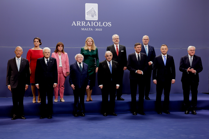 An tUachtarán Micheál D. Ó hUigínn le freastal ar chruinniú d’Uachtaráin na hEorpa i Malta