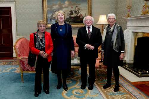 President hosts a reception “Desertification - Ireland’s Role in this Global Challenge”