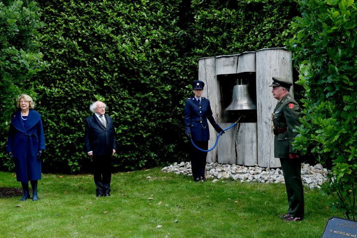 President leads tribute to Garda Colm Horkan