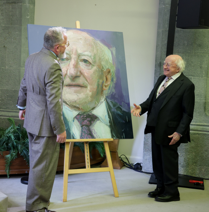 President attends University of Galway 