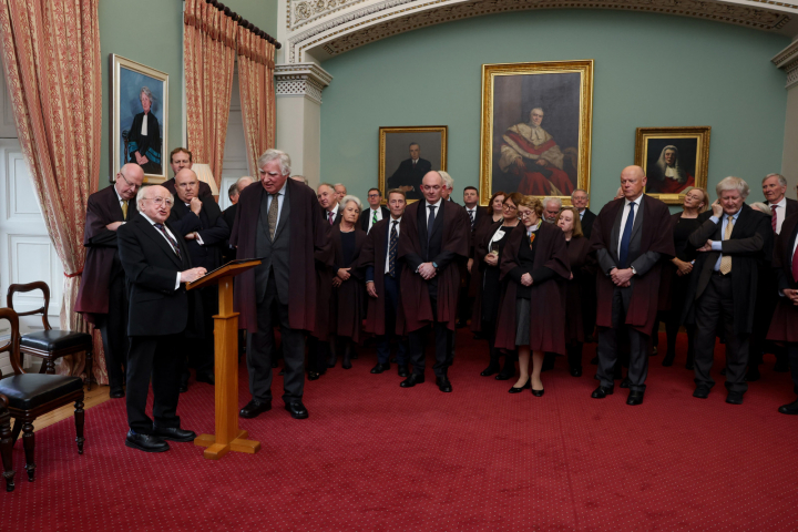 President elected as Honorary Bencher of the Honorable Society of King’s Inns