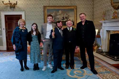 President and Sabina host a St. Patrick’s Day reception celebrating Irish Film