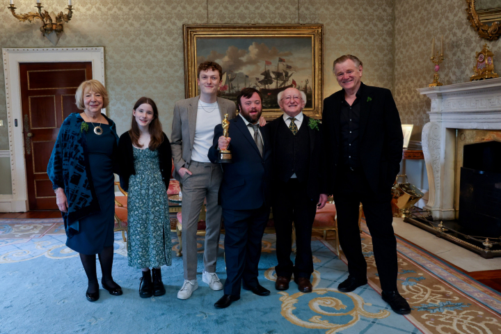 President and Sabina host a St. Patrick’s Day reception celebrating Irish Film