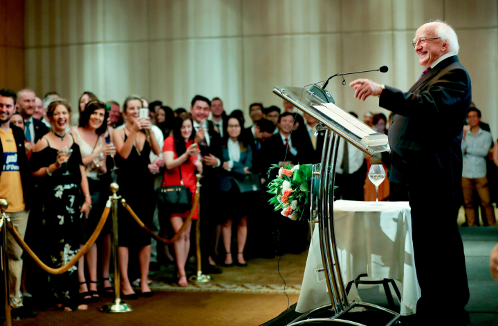 President attends an Irish Community Reception hosted by Cáit Moran, Irish Ambassador to Vietnam