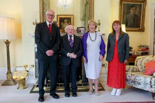 President receives the Rt Hon Hilary Benn, MP, Secretary of State for Northern Ireland