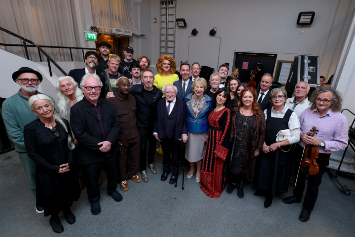 President attends the National Concert Hall Presents: Against All Certainty - A Celebration of President Michael D. Higgins