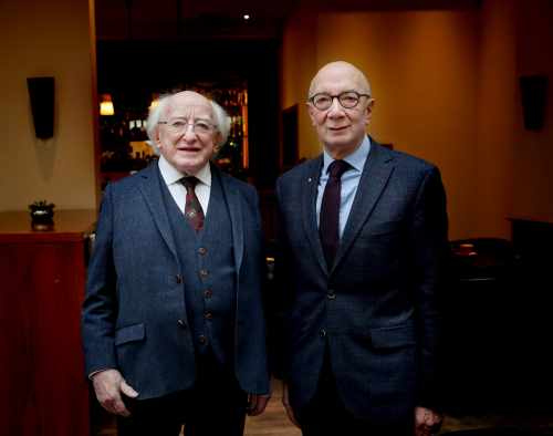 President meets with the President of the Jewish Representative Council of Ireland