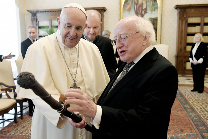 President meets with His Holiness Pope Francis